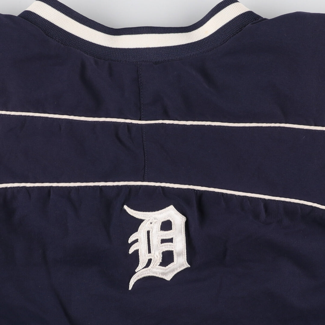 MLB DETROIT TIGERS V-neck warm-up pullover Men's XL /eaa440274