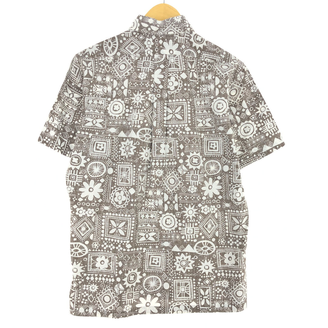 Reyn Spooner All-over Print Lahaina Sailor Pullover Button-Down Hawaiian Aloha Shirt Made in Hawaii Men's S /eaa440430