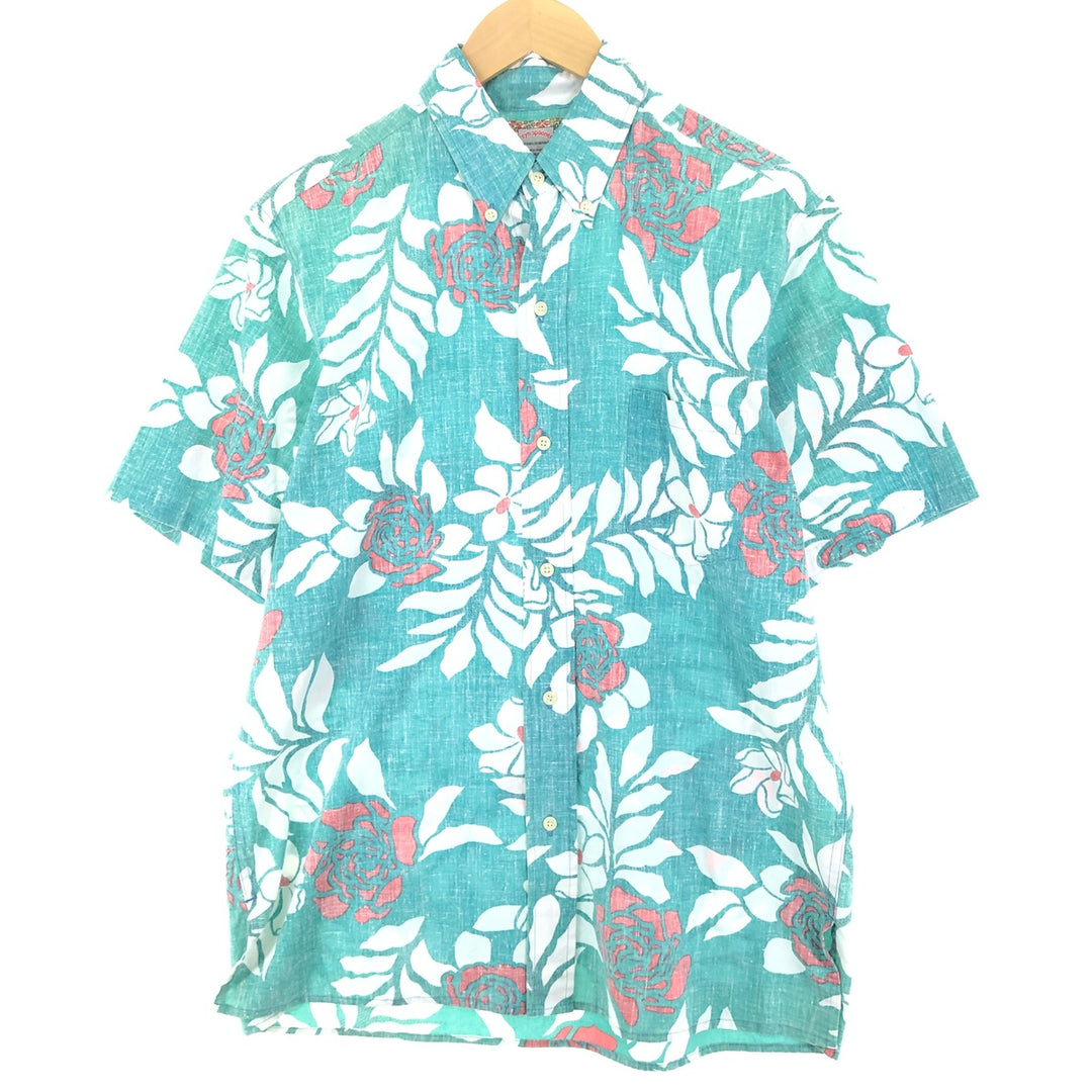 Reyn Spooner COMMEMORATIVE CLASSICS Button-down Hawaiian Aloha Shirt Made in Hawaii Men's M /eaa440435