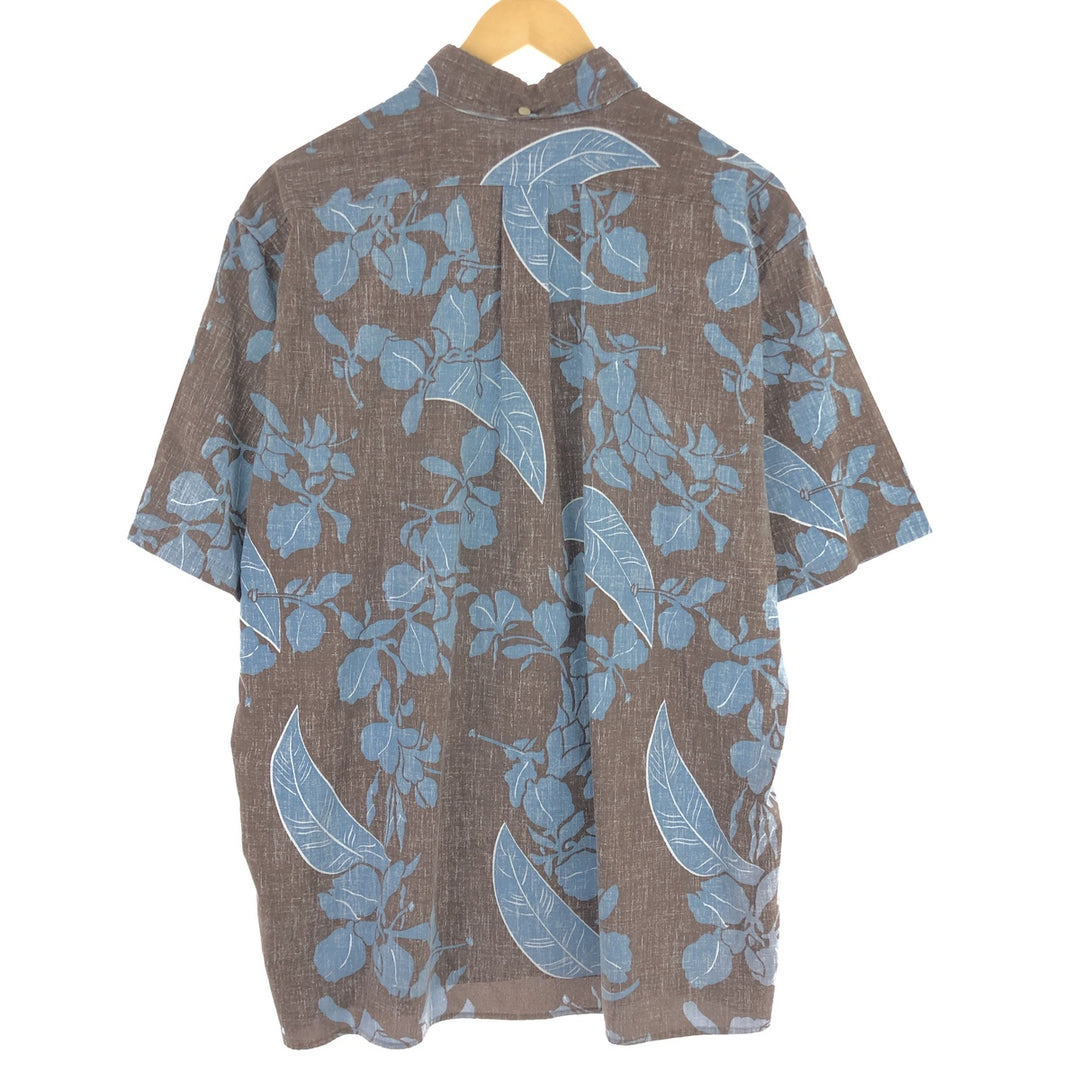 90'S Reyn Spooner Swimsuit Tag Bikini Tag All-Over Print Button-Down Hawaiian Aloha Shirt Men's XL Vintage /eaa440493