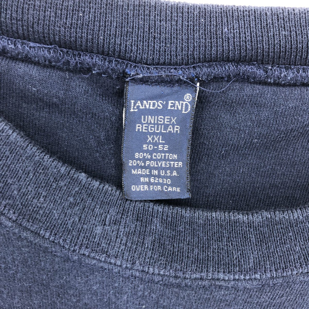 90'S LANDS' END sweatshirt, made in USA, men's XXL, vintage / eaa440519