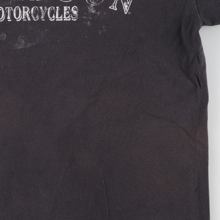 00'S Harley-Davidson Motorcycle Bike T-shirt Made in USA Men's L /eaa440540