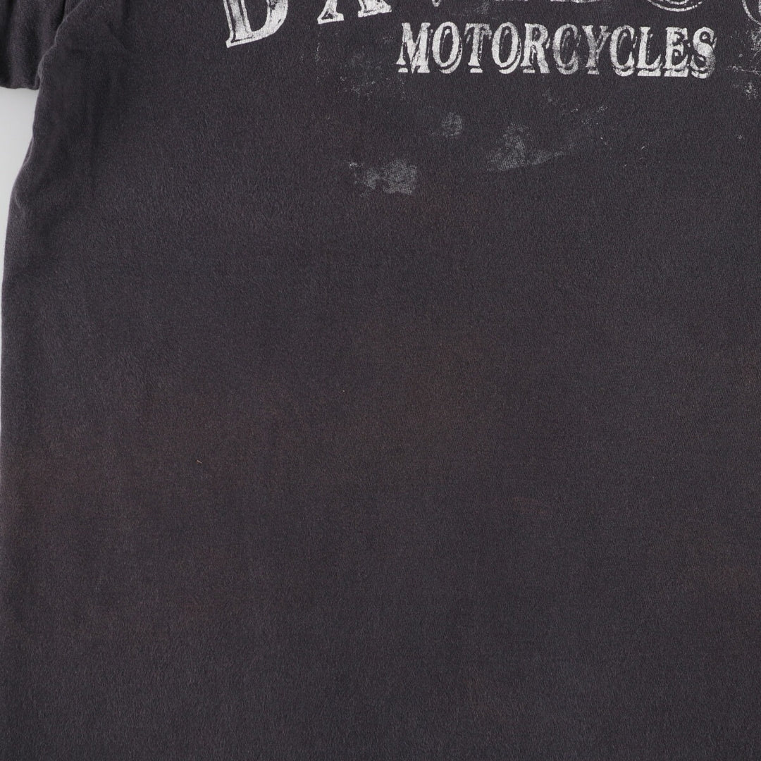 00'S Harley-Davidson Motorcycle Bike T-shirt Made in USA Men's L /eaa440540