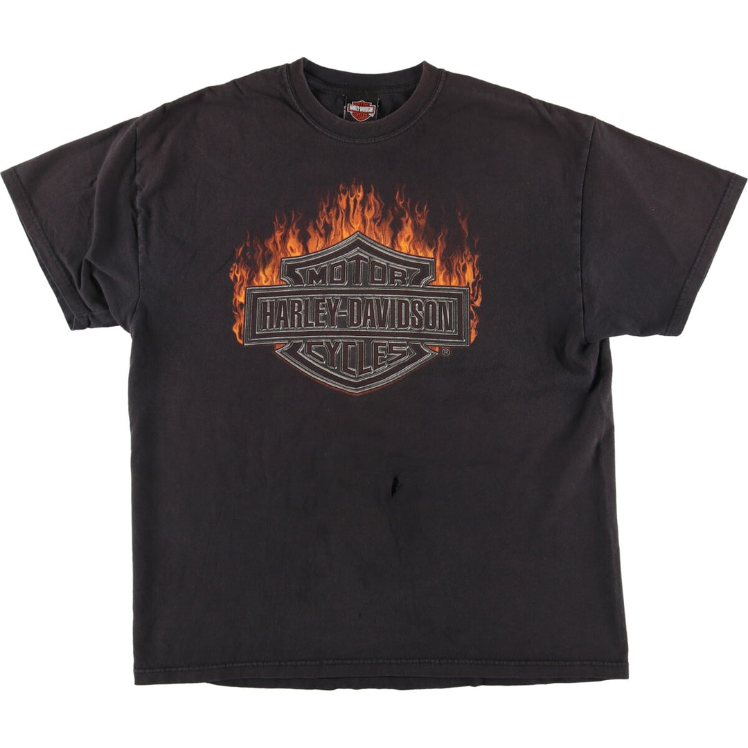 00'S Harley-Davidson Motorcycle Bike T-shirt Made in USA Men's XL /eaa440542