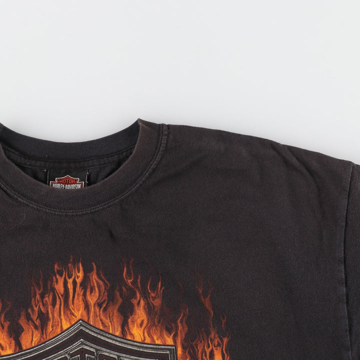 00'S Harley-Davidson Motorcycle Bike T-shirt Made in USA Men's XL /eaa440542