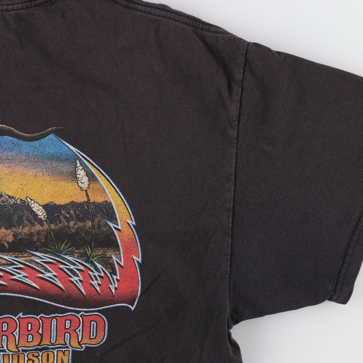 00'S Harley-Davidson Motorcycle Bike T-shirt Made in USA Men's XL /eaa440542