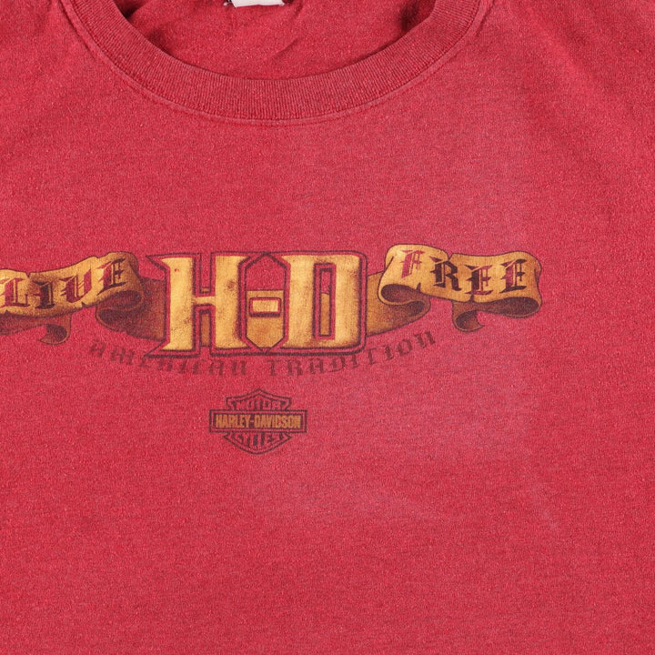 00'S Harley-Davidson Motorcycle Bike T-shirt Made in USA Men's XL /eaa440544