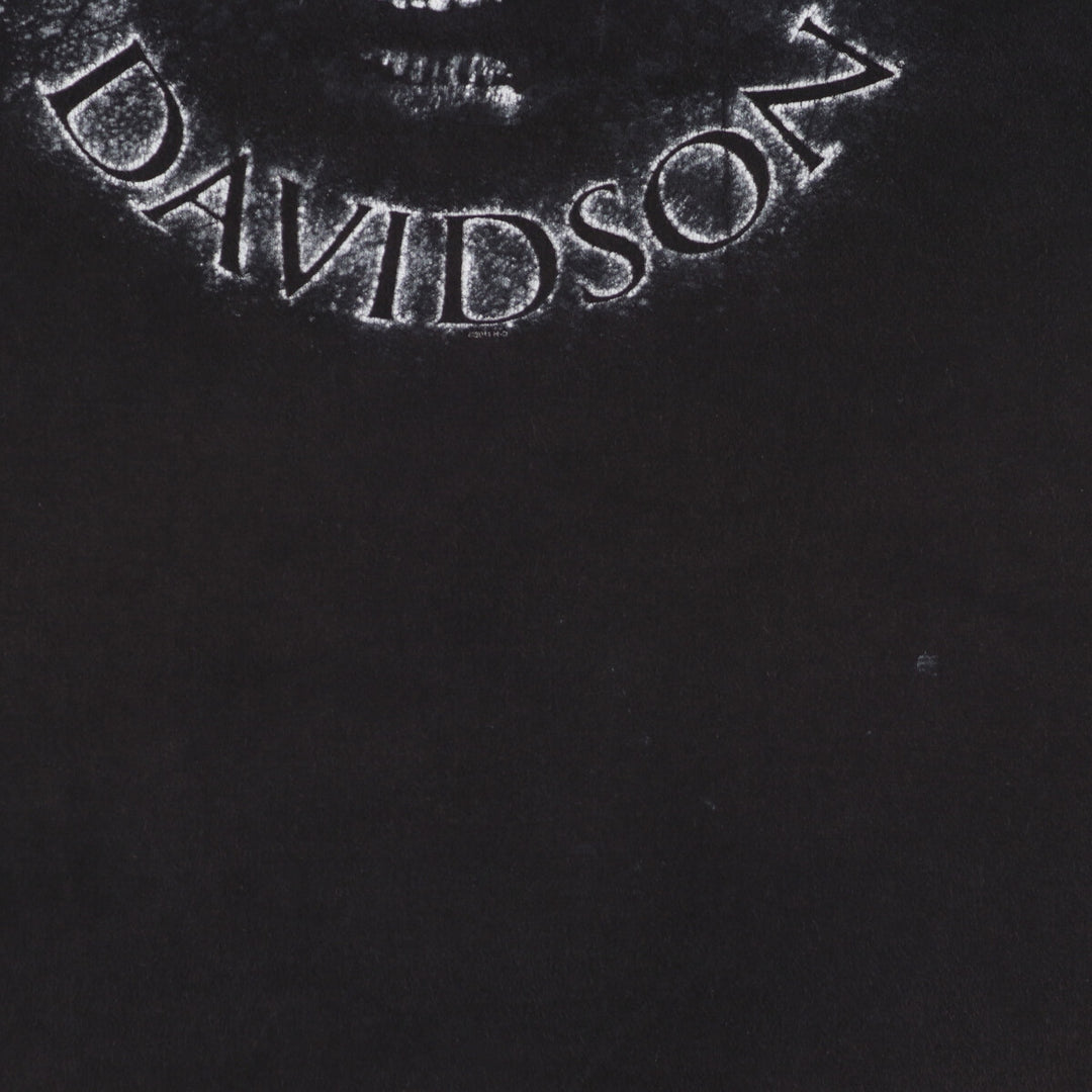 Harley-Davidson Skull Pattern Motorcycle Bike T-shirt Men's L /eaa440550