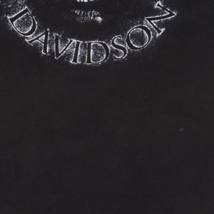 Harley-Davidson Skull Pattern Motorcycle Bike T-shirt Men's L /eaa440550