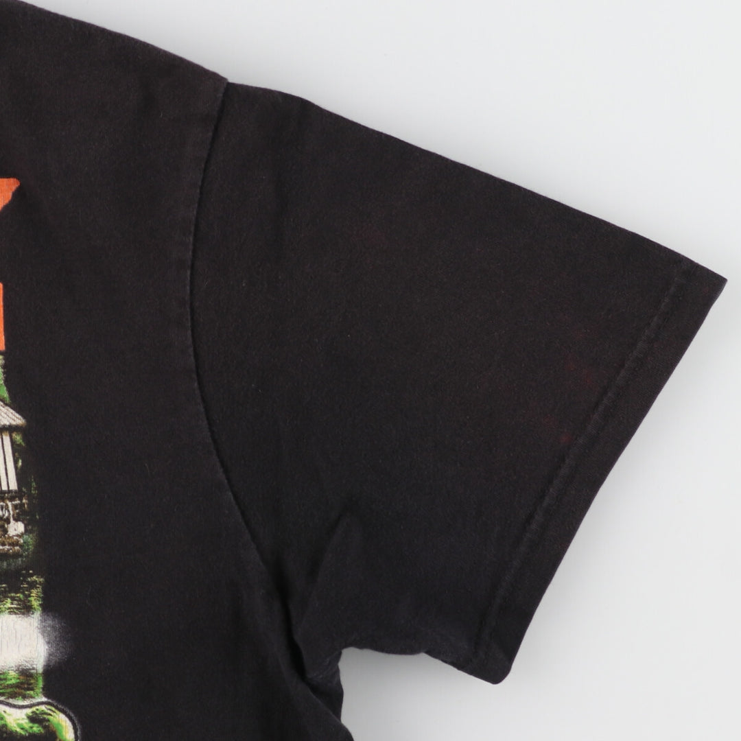Harley-Davidson Skull Pattern Motorcycle Bike T-shirt Men's L /eaa440550