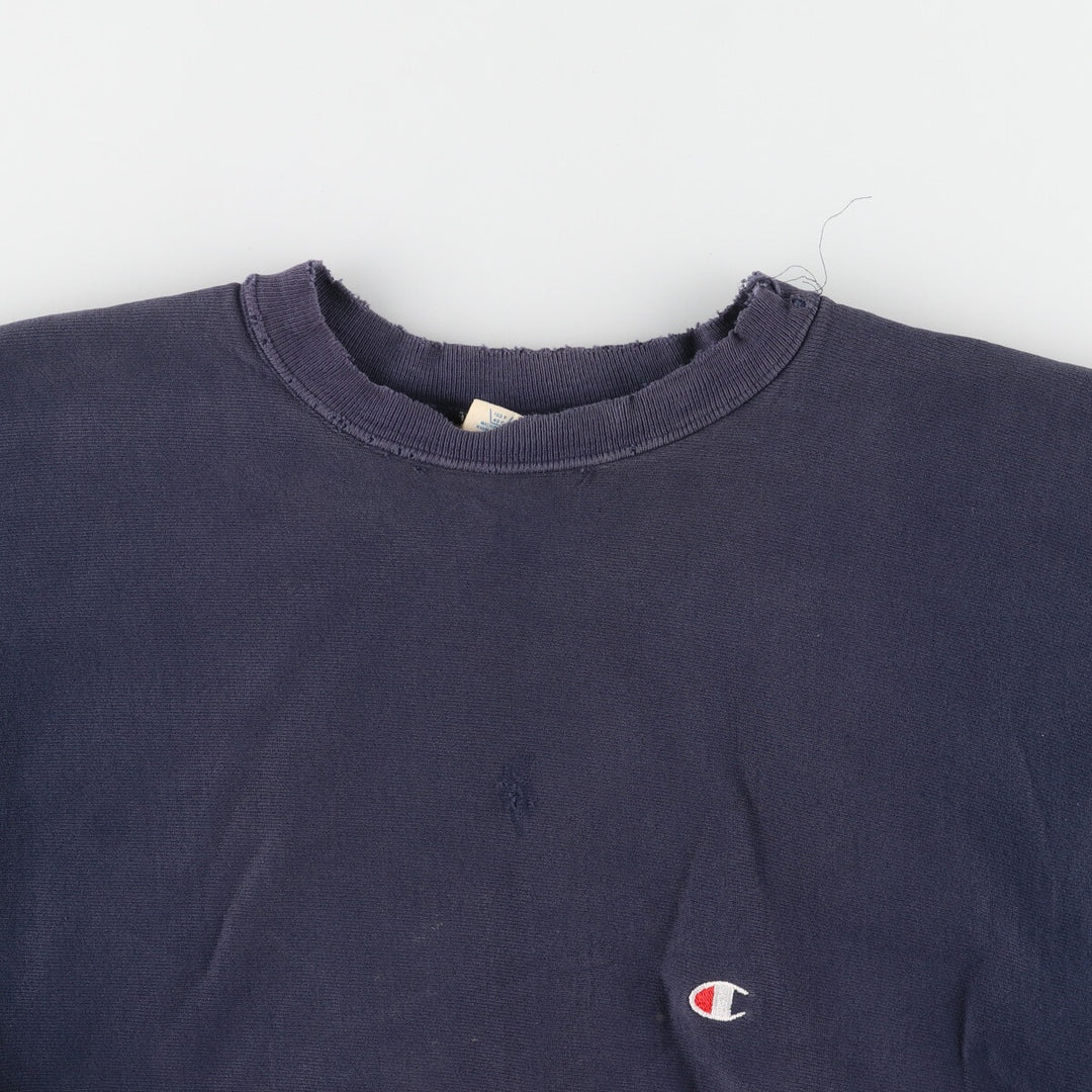 80'S Champion Reverse Weave Tricot Tag One Point Logo Sweatshirt Trainer Made in USA Men's XL /eaa440594