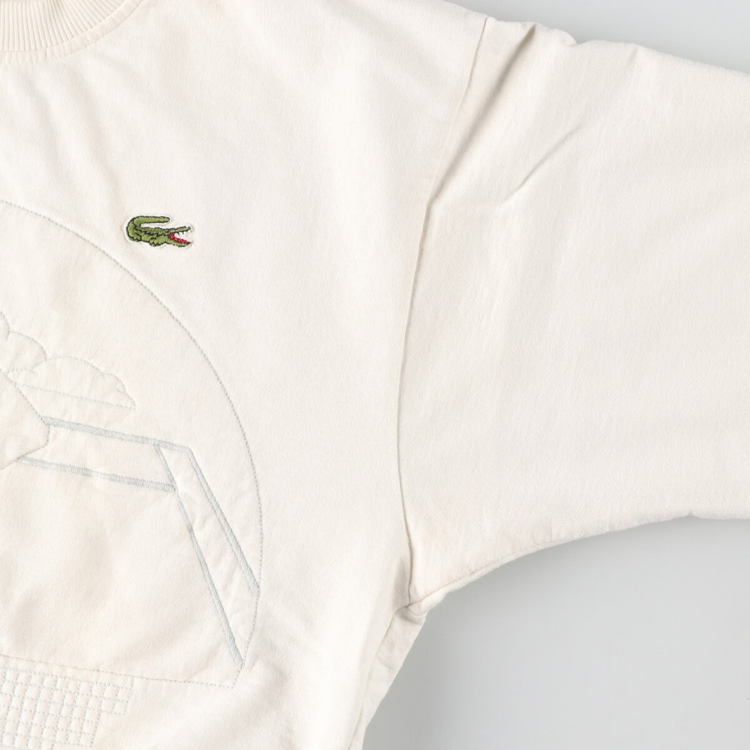 80'S Lacoste LACOSTE CHEMISE French Lacoste sweatshirt, made in France, size 4, men's M, vintage /eaa440604