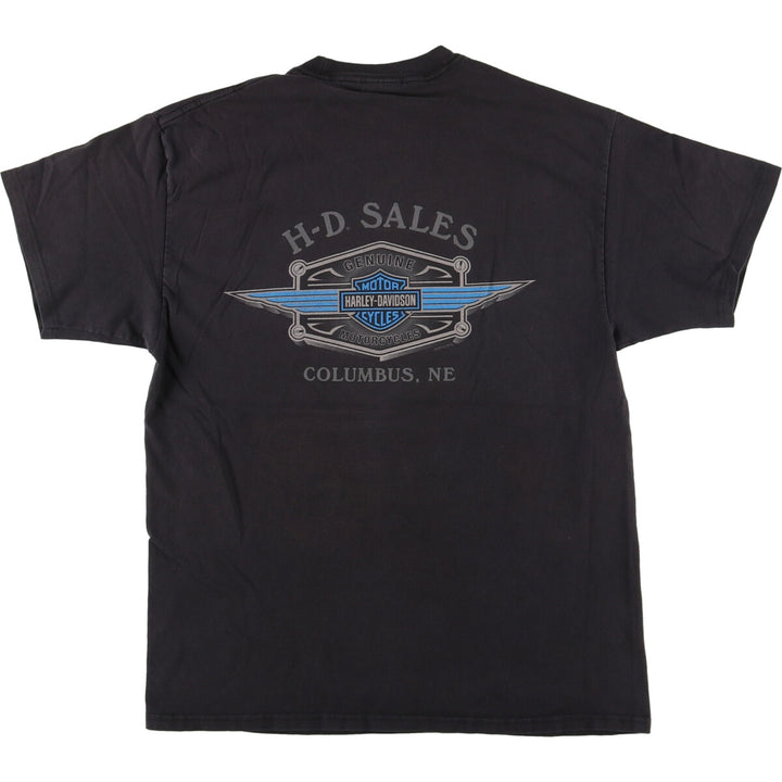 Hanes Harley-Davidson Motorcycle Bike T-shirt Men's M /eaa440639