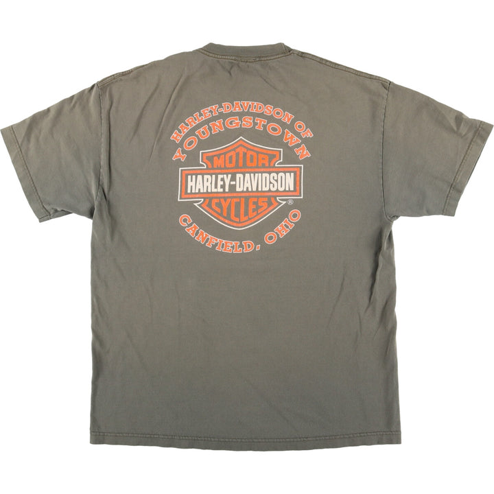 00'S Harley-Davidson Motorcycle Bike T-shirt Men's XL Vintage /eaa440653