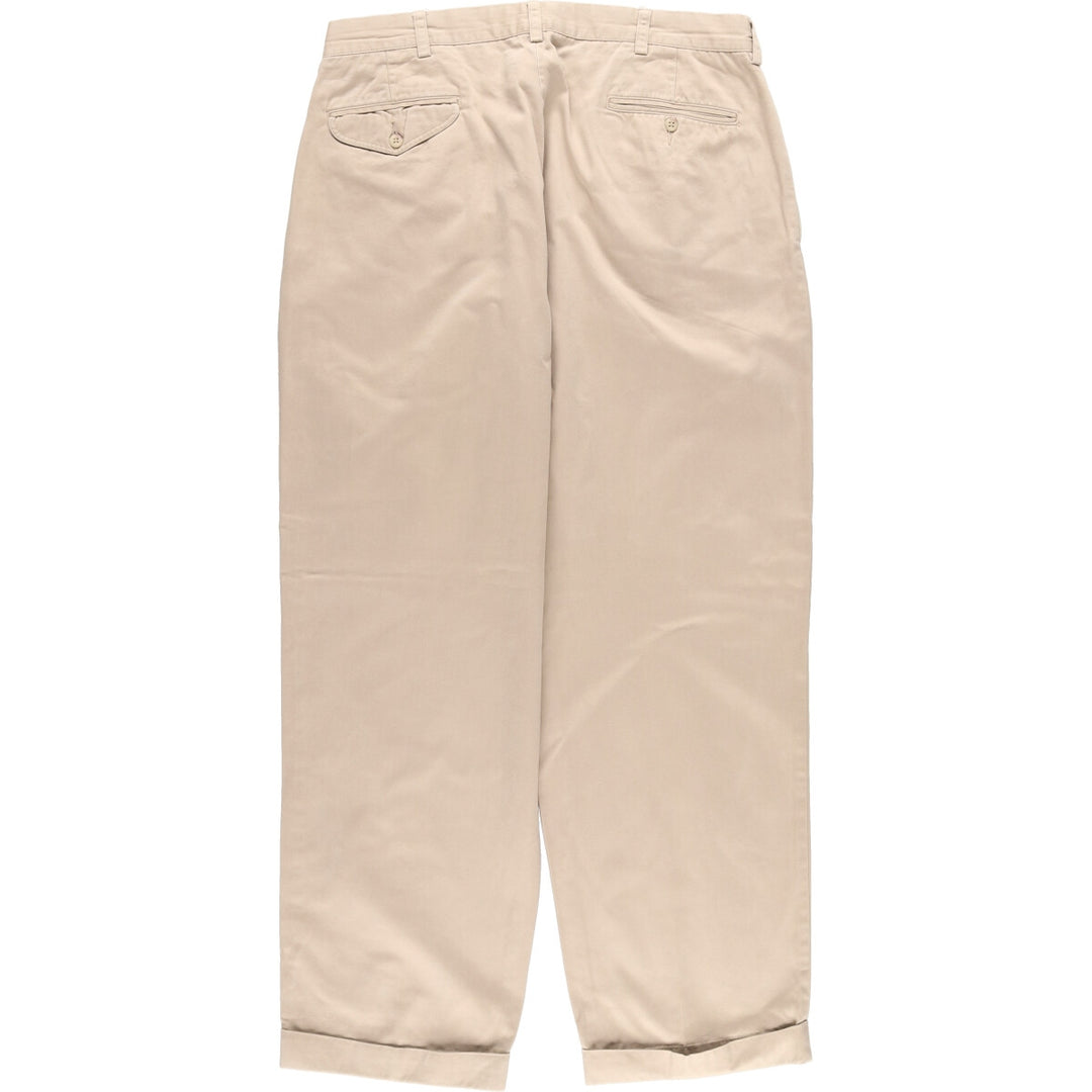 Ralph Lauren POLO by Ralph Lauren HAMMOND PANT Two-pleat chino pants for men w35 / eaa440702