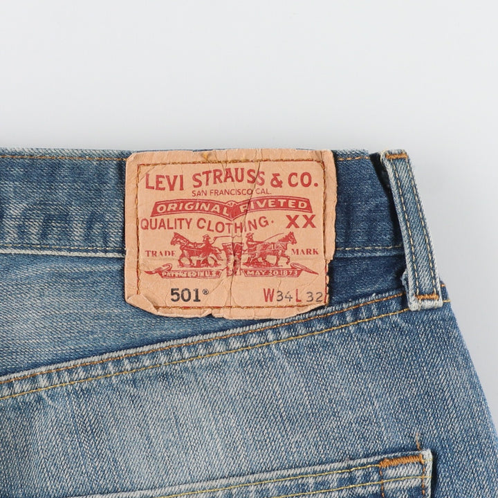 Levi's 501 straight denim pants for men w33 / eaa440771