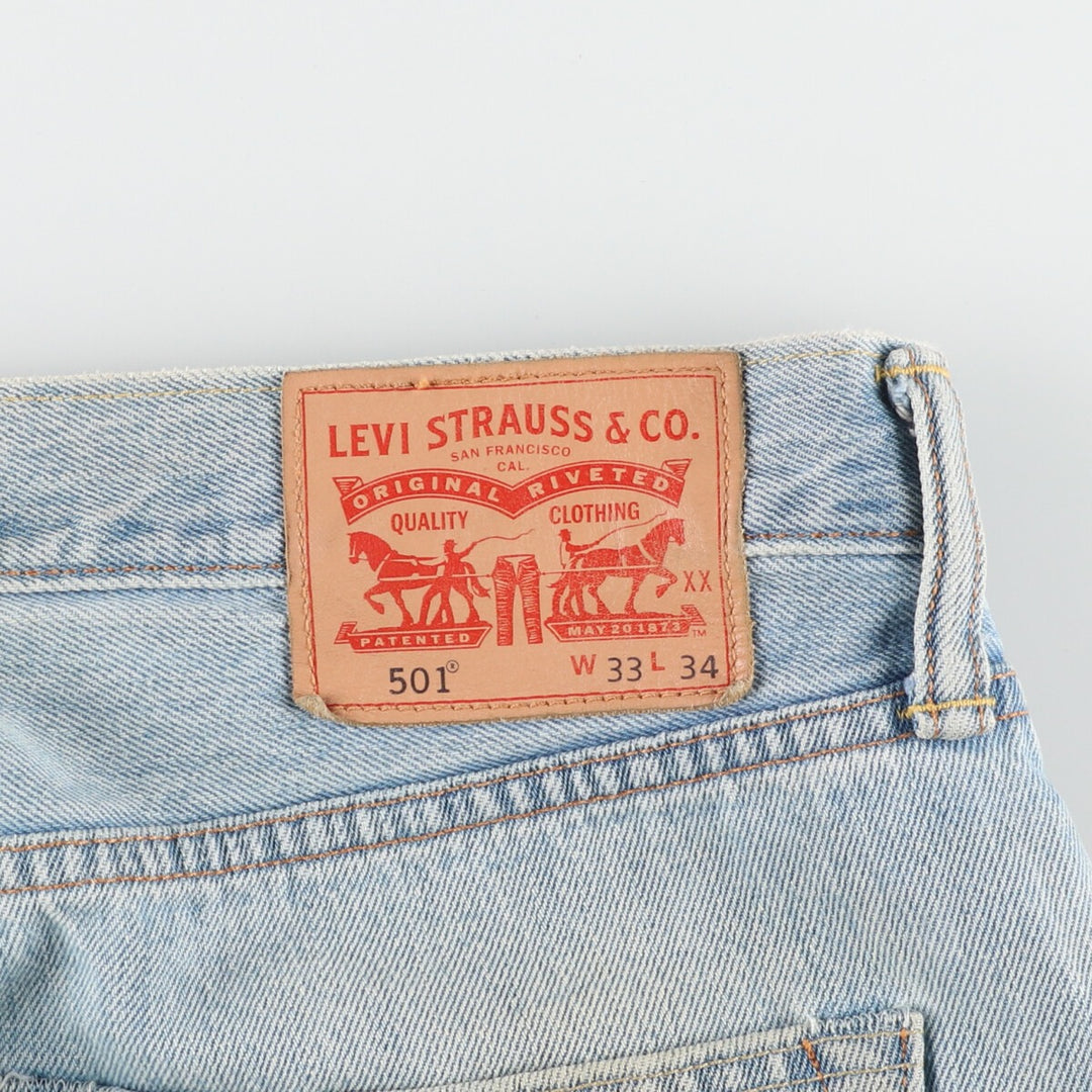 Levi's 501 straight denim pants for men, w34 / eaa440774