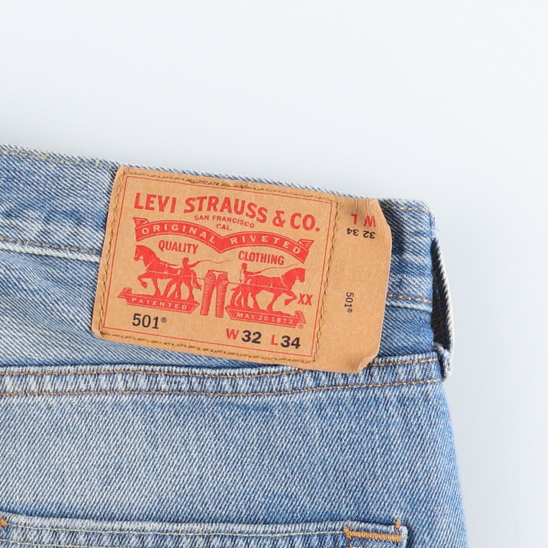 Levi's 501 straight denim pants for men, w34 / eaa440787