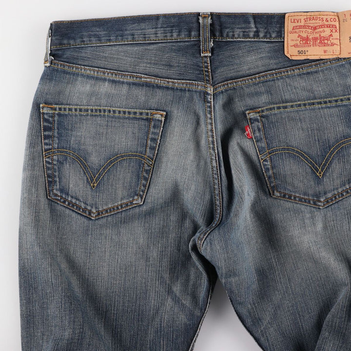 Levi's 501 Euro model straight denim pants for men, size W35 / eaa440793