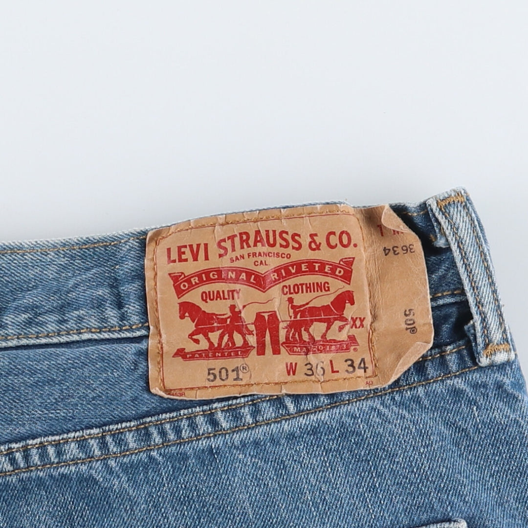 Levi's 501 Wide Pants Straight Denim Pants Men's W36 / eaa440799