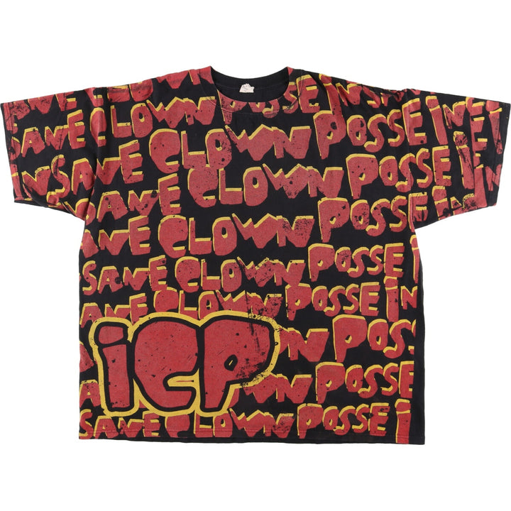 Anvil INSANE CLOWN POSSE Large Print Band T-Shirt Band Tee Men's XXL /eaa440846