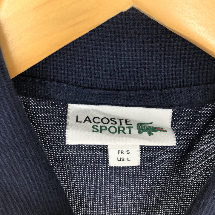 Lacoste LACOSTE SPORT short sleeve polo shirt size 5, men's L /eaa440875