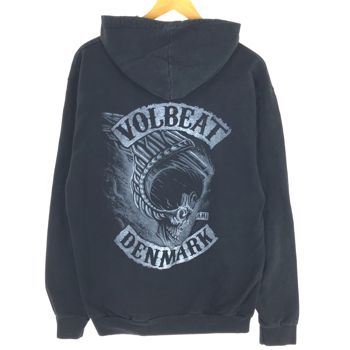 TULTEX VOLBEAT Band Sweat Full Zip Hoodie Men's L /eaa440893