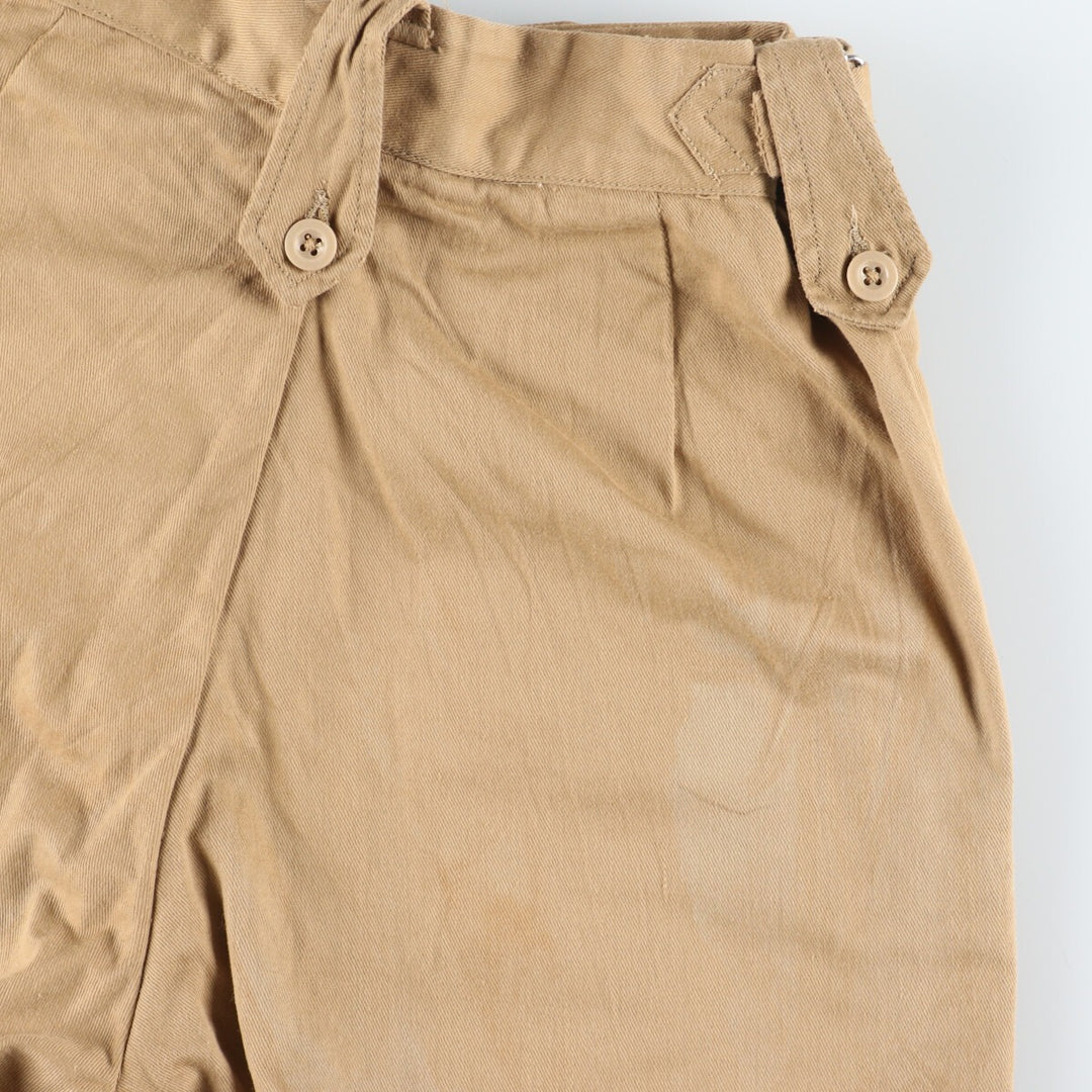 ~80'S Gurkha shorts, military shorts, short pants, women's L (w28) vintage /eaa440947