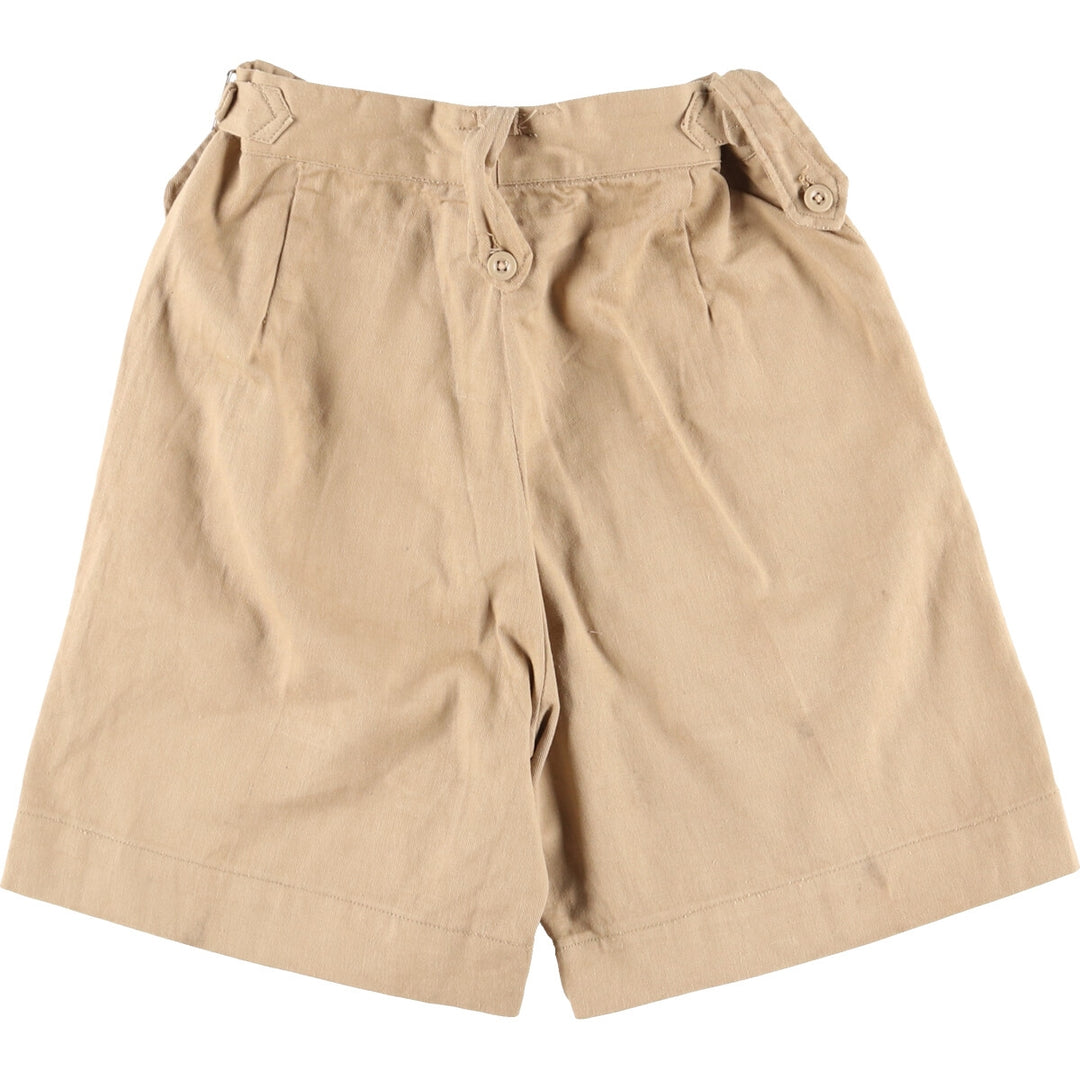 ~80'S Gurkha shorts, military shorts, short pants, women's L (w28) vintage /eaa440969