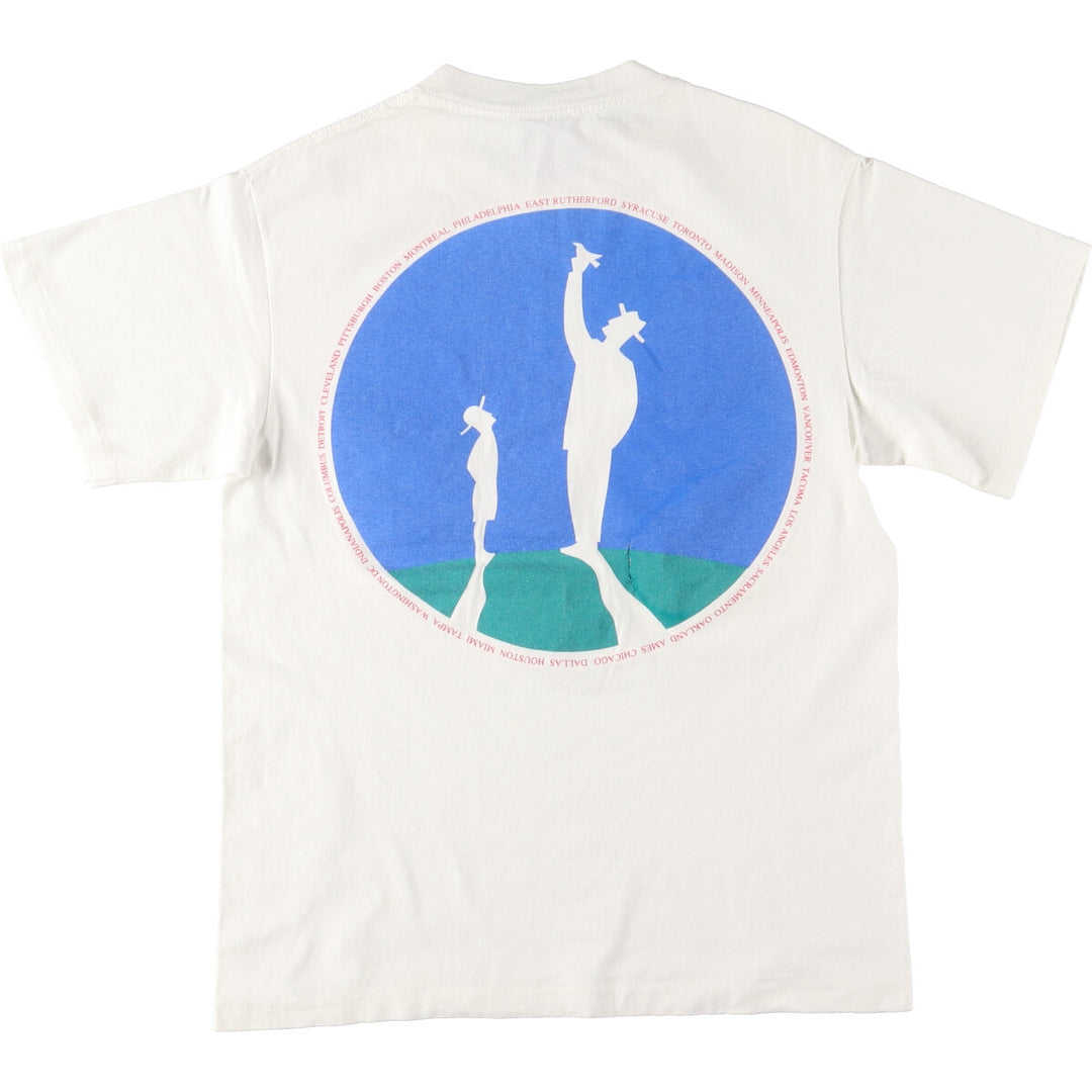 90'S Giant BY Tee Jays GENESIS Genesis Band T-Shirt Band T Made in USA Men's L Vintage /eaa440976