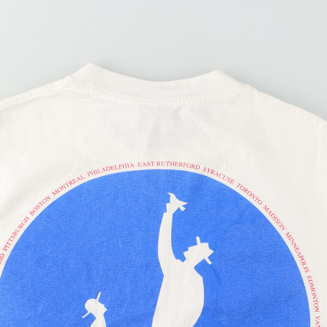90'S Giant BY Tee Jays GENESIS Genesis Band T-Shirt Band T Made in USA Men's L Vintage /eaa440976