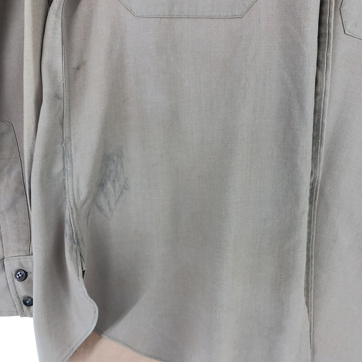 70'S ARMY OFFICERS Military Officer Shirt Made in USA Men's L Vintage /eaa440989