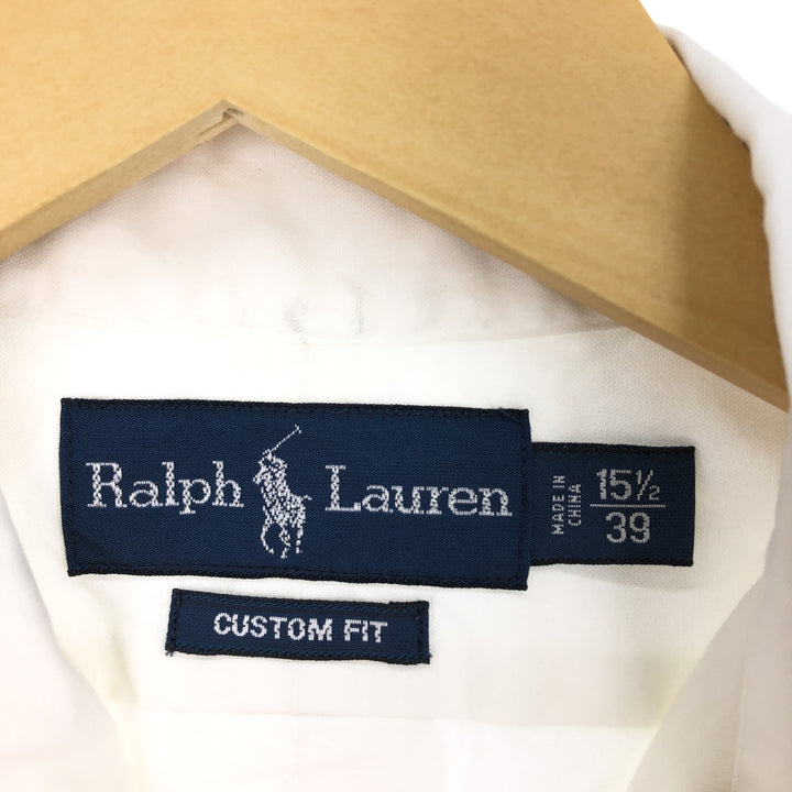 Ralph Lauren CUSTOM FIT short sleeve cotton shirt, men's M /eaa441018