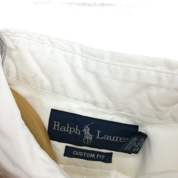 Ralph Lauren CUSTOM FIT short sleeve cotton shirt, men's M /eaa441018