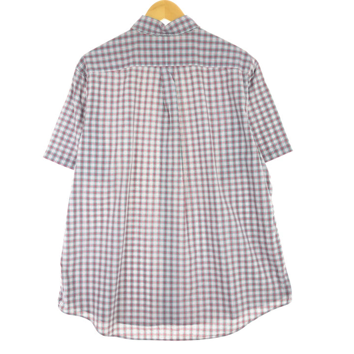 Ralph Lauren POLO by Ralph Lauren CUSTOM FIT short sleeve button down check shirt men's XL /eaa441101