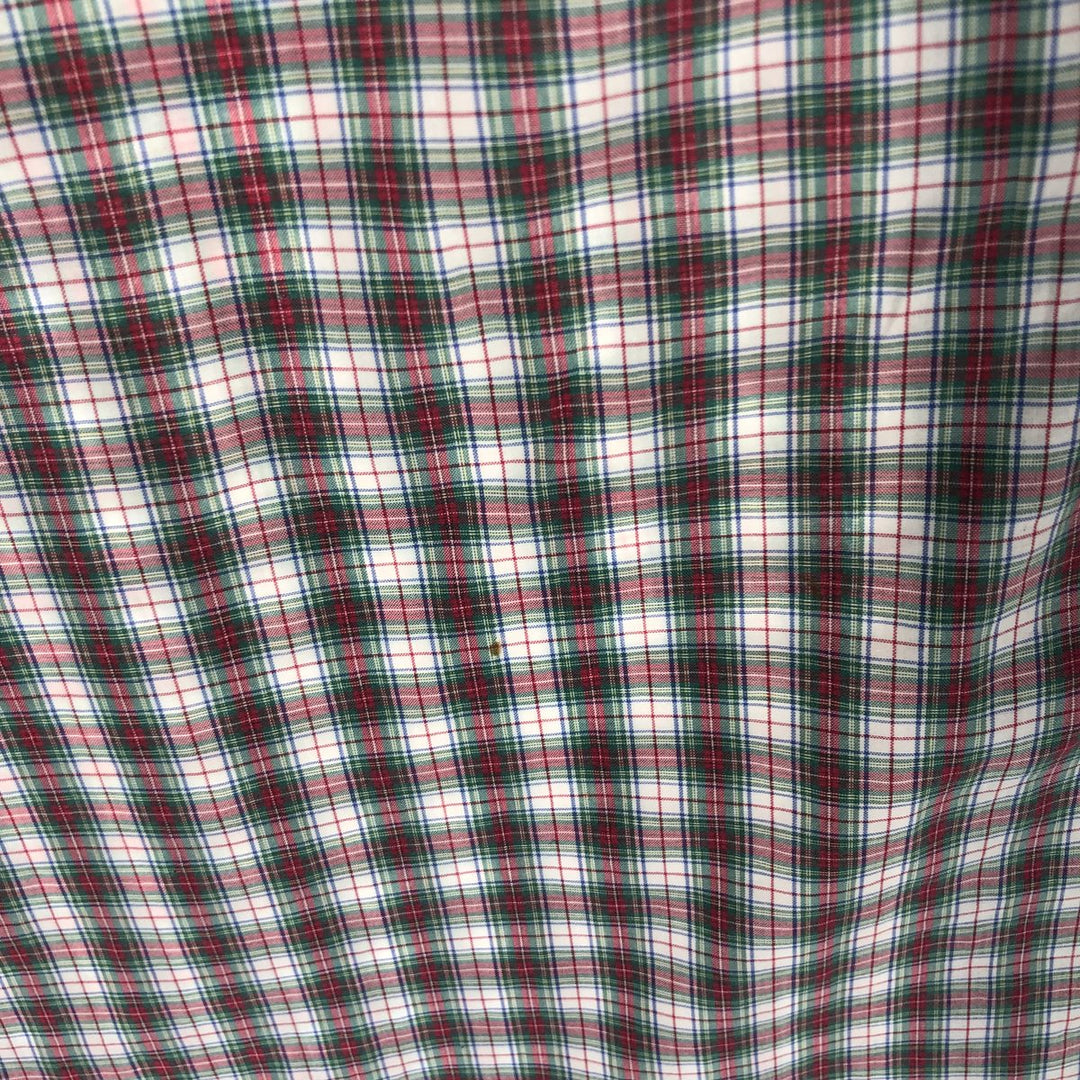 Ralph Lauren POLO by Ralph Lauren CUSTOM FIT short sleeve button down check shirt men's XL /eaa441101