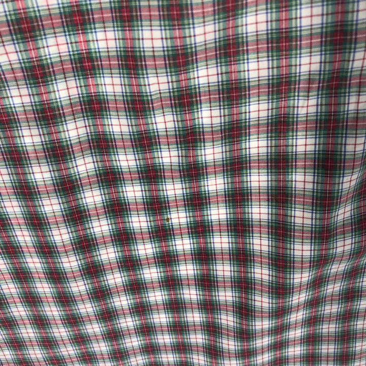 Ralph Lauren POLO by Ralph Lauren CUSTOM FIT short sleeve button down check shirt men's XL /eaa441101