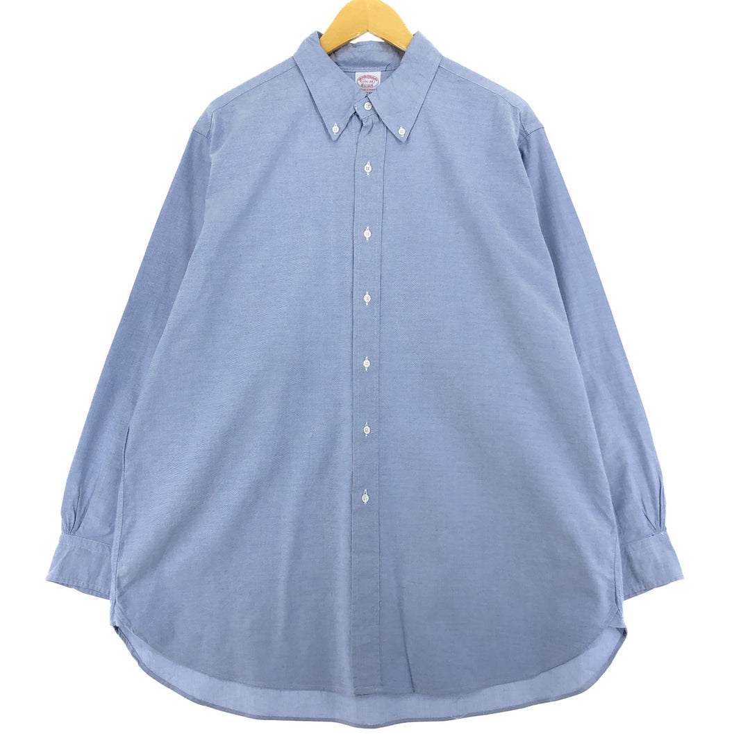 Brooks Brothers Est.1818 Long Sleeve Button Down Shirt Made in USA Men's L /eaa441108