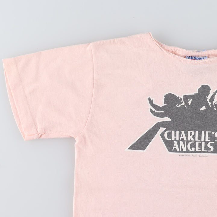 90'S ALL SPORT CHARLIE'S ANGELS Charlie's Angels Movie T-shirt Made in USA Women's S Vintage /eaa441126