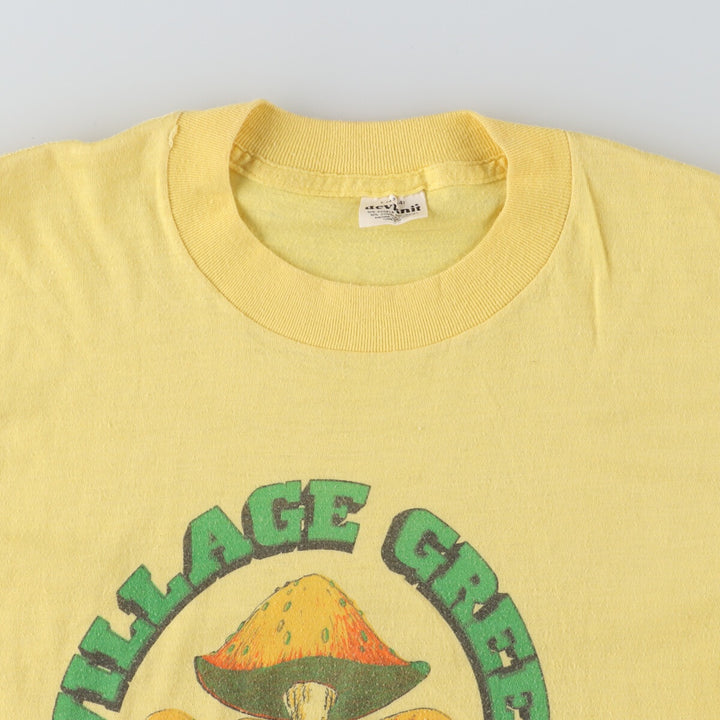 80'S DEVKNIT Printed T-shirt Women's L Vintage /eaa441131