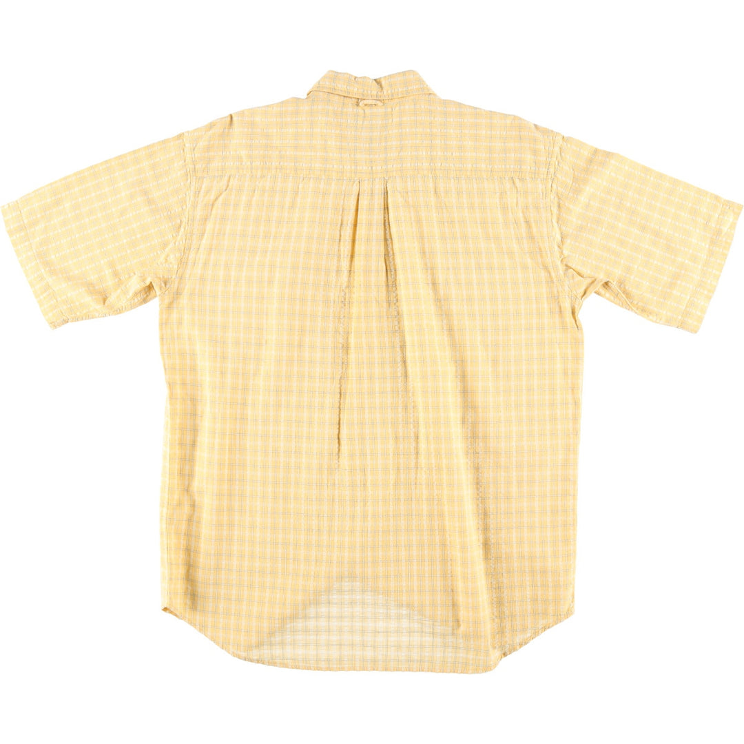 Timberland Short Sleeve Check Shirt Men's L /eaa441184