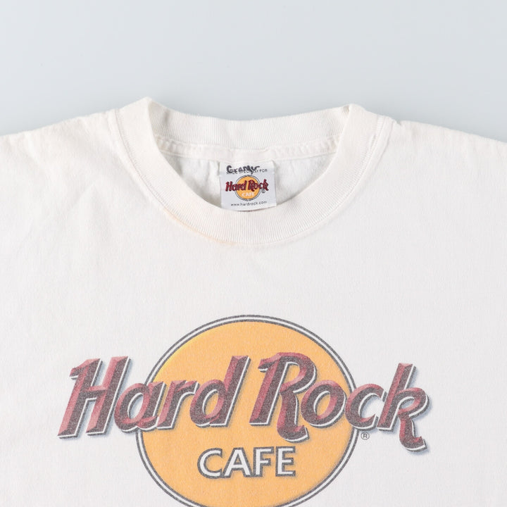 90'S Hard Rock Cafe NASHVILLE Advertising T-shirt Women's L Vintage /eaa441192