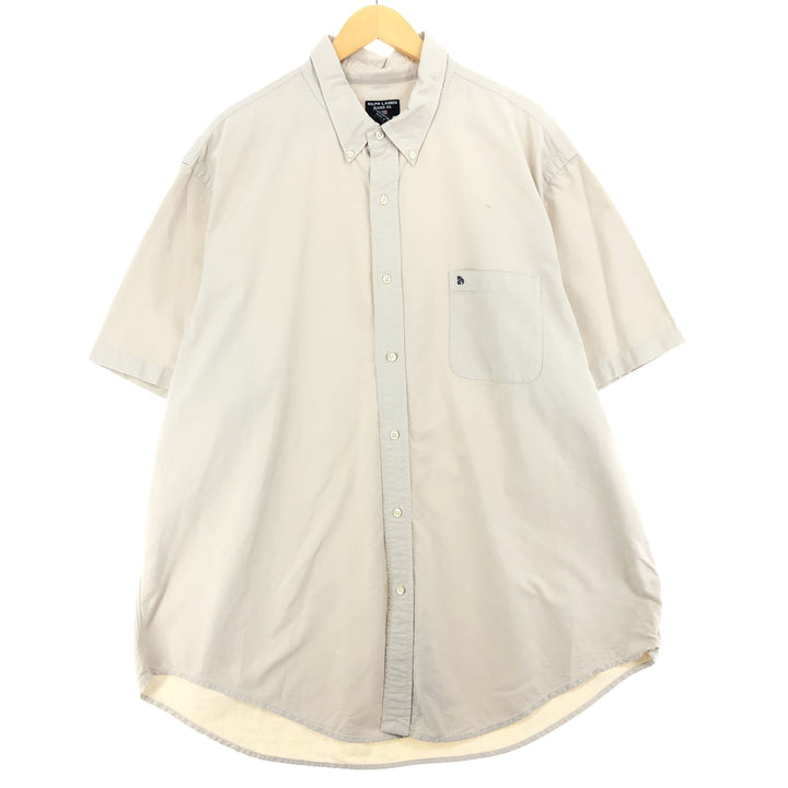 00'S Ralph Lauren RALPH LAUREN JEANS CO. short sleeve button down shirt men's XXL /eaa441284