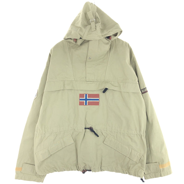 NAPAPIJRI Back Print Anorak Parka Cotton Parka Men's XL Vintage /eaa441301