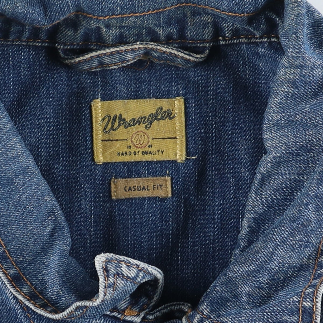 Big Size Wrangler Denim Jacket Men's XXXL /eaa441312