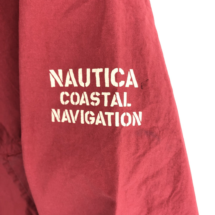 90'S NAUTICA Hooded Cotton Pullover Men's XL Vintage /eaa441356