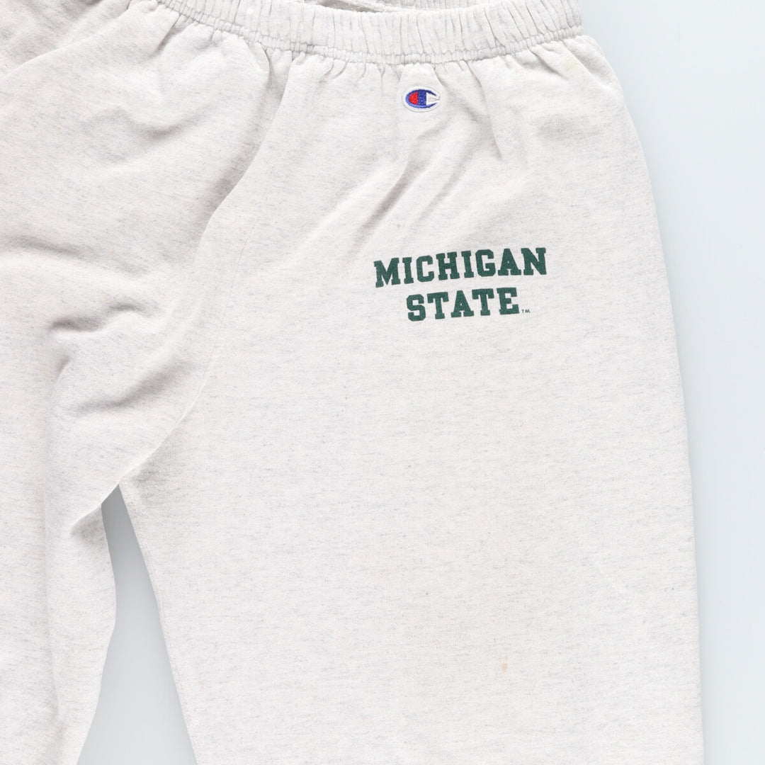 90'S Champion Authentic Athletic Apparel Michigan State University Sweatpants Made in USA Men's XXL Vintage /eaa441368