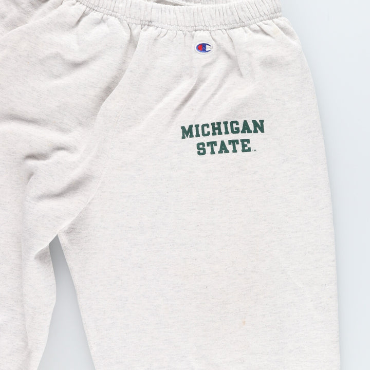 90'S Champion Authentic Athletic Apparel Michigan State University Sweatpants Made in USA Men's XXL Vintage /eaa441368