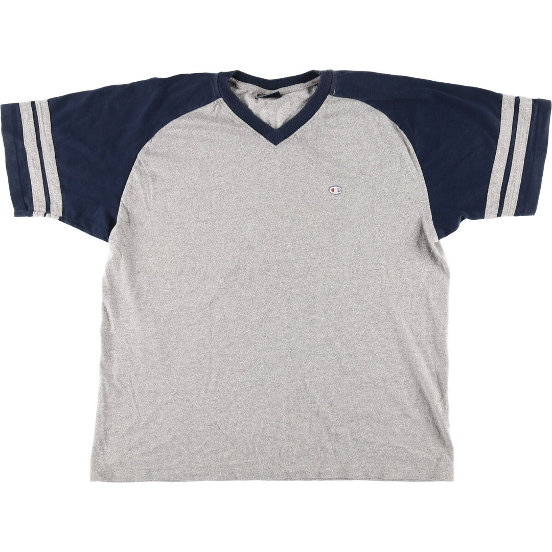 Champion Raglan T-shirt, Men's XL, Short Sleeve /eaa441616