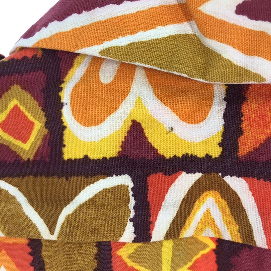 70'S Hanakahi all-over print open collar Hawaiian aloha shirt men's S vintage /eaa441637